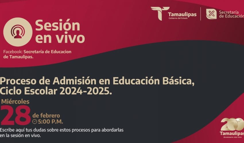 Procesos de Admisión en Educación Básica, ciclo escolar 2024-2025