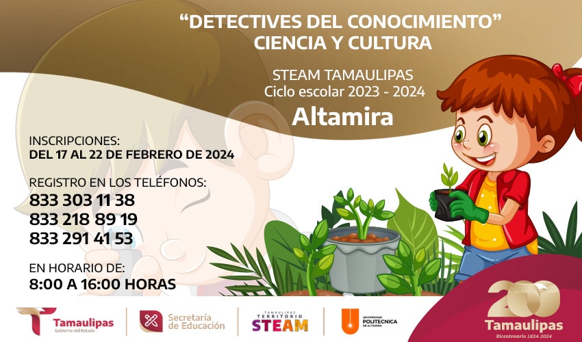 Detectives del Conocimiento Ciencia y Cultura STEAM en Altamira.