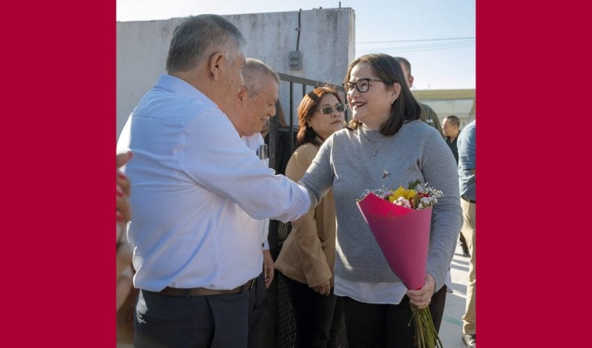 Secretaria visitó la Escuela Primaria “Carlos Gómez Sánchez”, en Matamoros