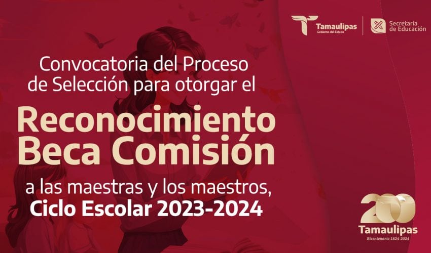 Reconocimiento Beca Comisión, Ciclo Escolar 2023-2024