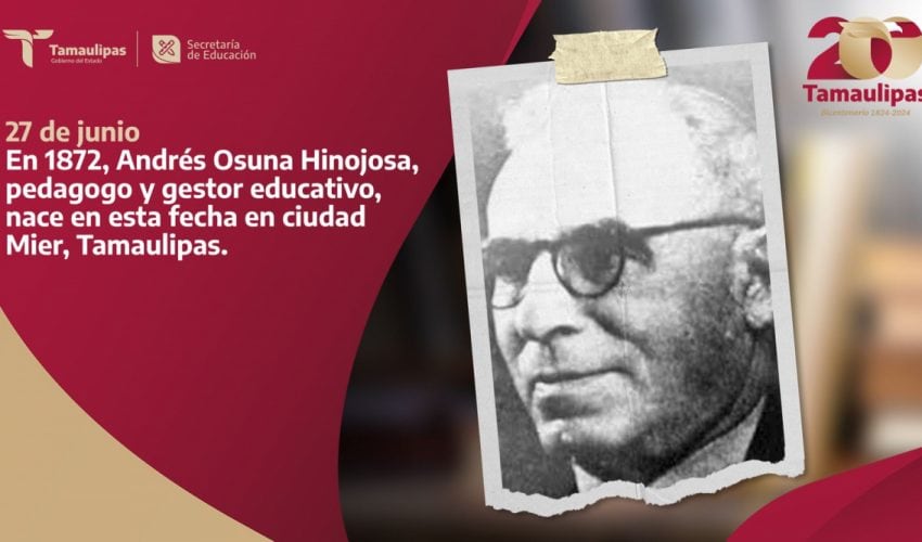 Efeméride – Andrés Osuna Hinojosa