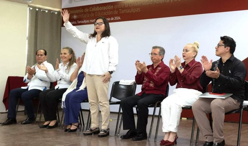 Firma del Convenio de Colaboración entre la SET y la UnADM