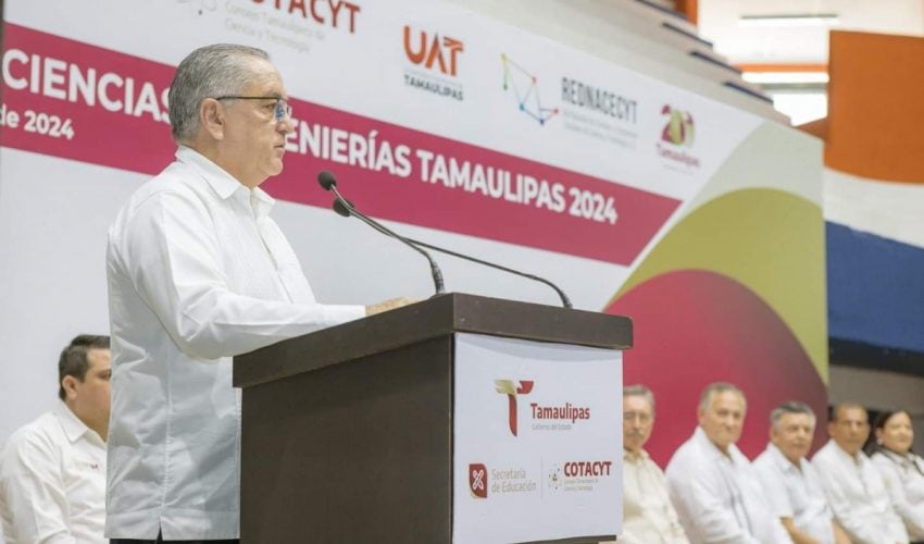 Premian a ganadores de la Feria Estatal de Ciencia e Ingenierías Tamaulipas 2024