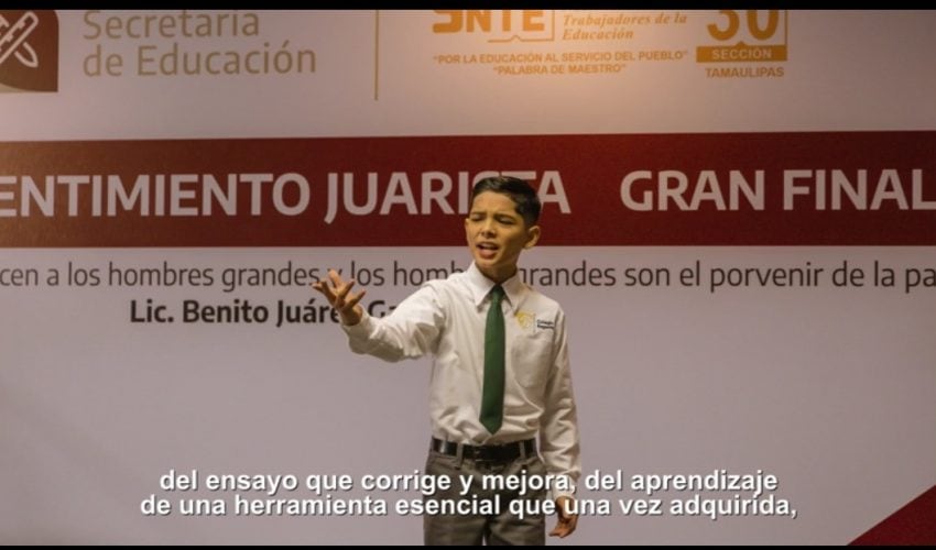 Video: Gran Final del Concurso Estatal de Oratoria “Sentimiento Juarista” en su edición No. 54