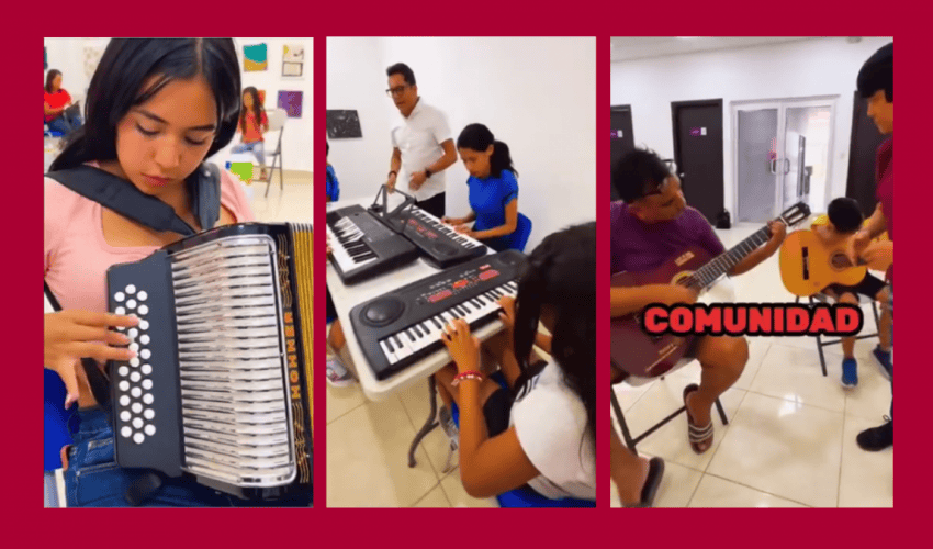 Cursos de música en el Campamento de Verano ‘Vive la Paz’