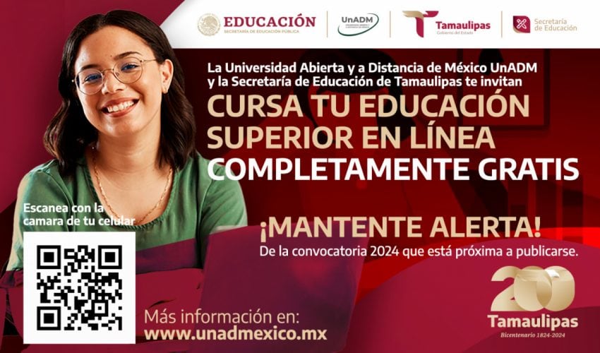 Próxima Convocatoria de Ingreso UnADM 2024