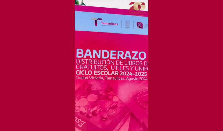 Reel: Banderazo de distribución de Libros de Texto Gratuitos, útiles escolares y uniformes