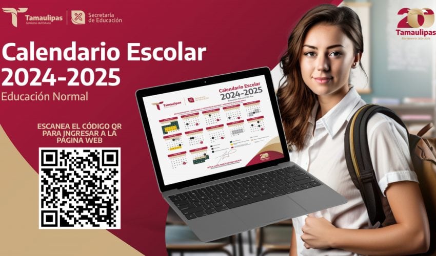 Conoce Calendario Escolar 2024-2025 de Educación Normal