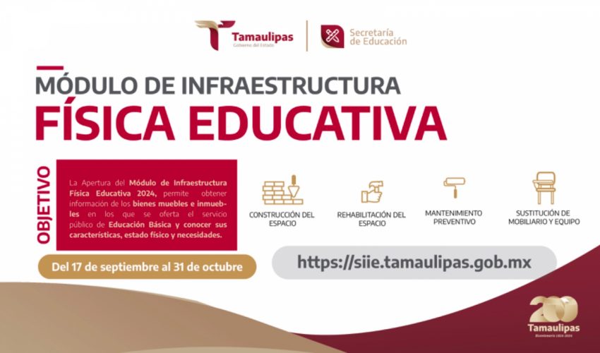 Módulo de Infraestructura Física Educativa 2024