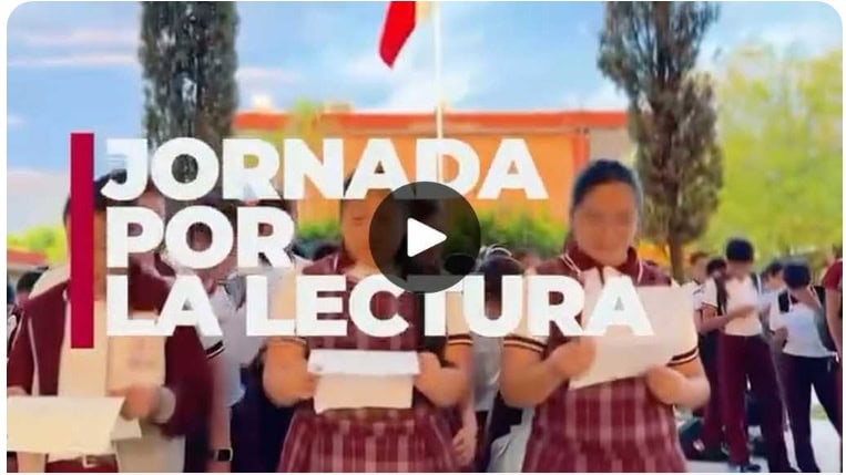 Video: Jornada por la Lectura