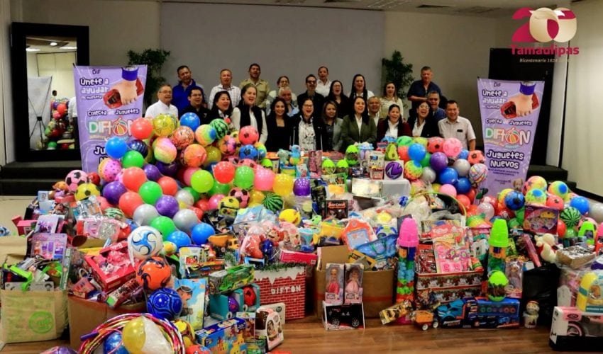Video: Entrega de juguetes donados por trabajadores de la SET, convocatoria del DIFTON 2024