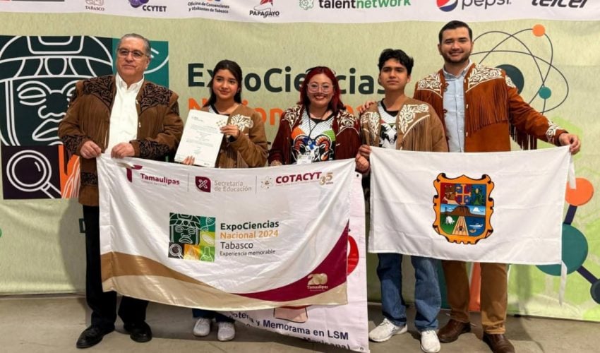 Jóvenes tamaulipecos  representarán a nuestro país, en diversas competencias internacionales