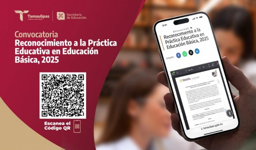 Reconocimiento a la Práctica Educativa en Educación Básica 2025.