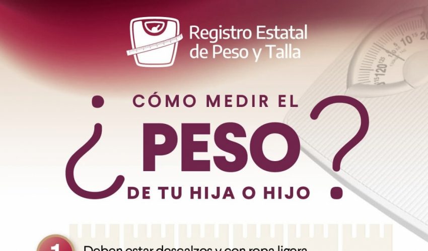 Registro Estatal de Peso y Talla.