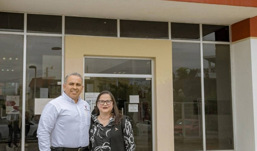 Visita Secretaria de Educación Lucía Aimé Castillo Pastor,  las instalaciones del CREDE Madero