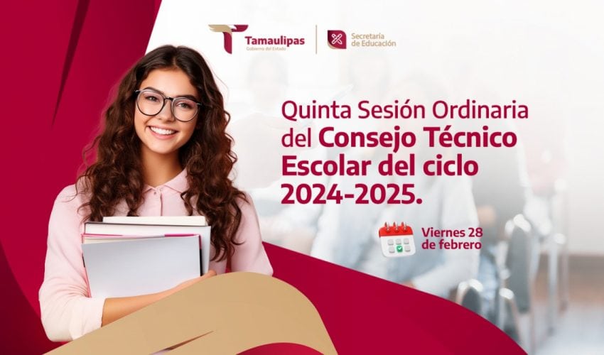 Quinta Sesión Ordinaria del Consejo Técnico Escolar.