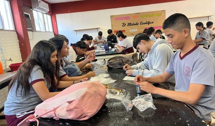 Secretaría de Educación de Tamaulipas desarrolla en las escuelas actividades relacionadas con la ciencia