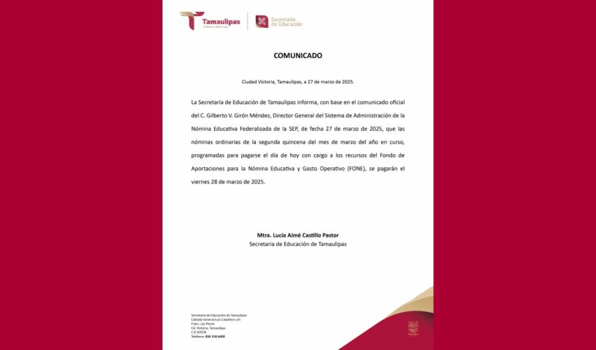 Comunicado FONE