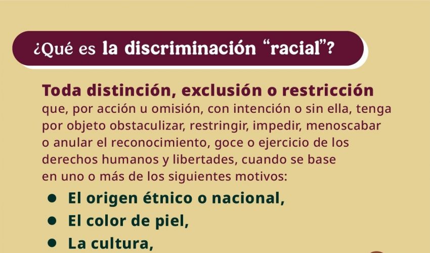 Día Internacional de la Eliminación de la Discriminación Racial