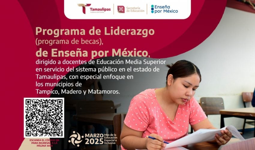 Programa de Liderazgo (programa de becas) de Enseña por México