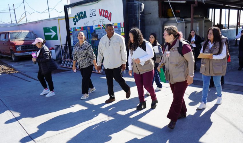 CRETAM llevó a cabo una visita a diversos albergues para migrantes en Reynosa