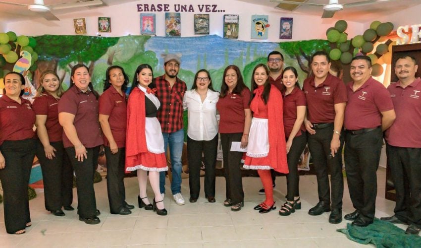 La secretaria de Educación de Tamaulipas, Lucía Aimé Castillo Pastor, visitó la Escuela Primaria “Petra Valdez Rodríguez”