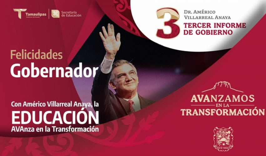 Felicidades Gobernador