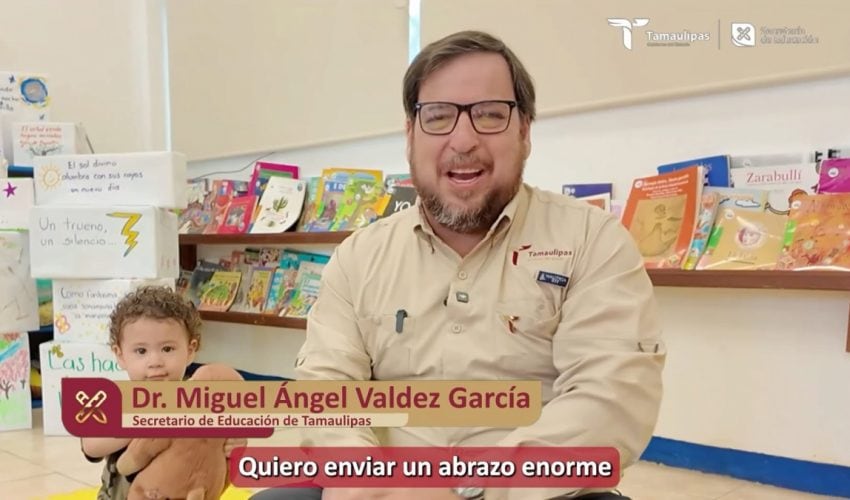 Video: Felicitación del Secretario Miguel Ángel Valdez García, por el Día de la Niña y el Niño