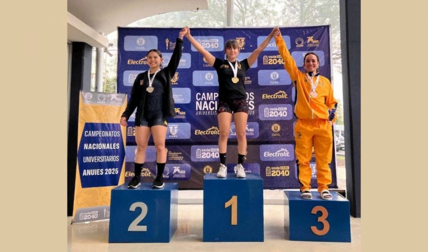 Cassandra Vélez Arriaga, estudiante de la UTM, obtuvo título de Campeona Nacional ANUIES 2025