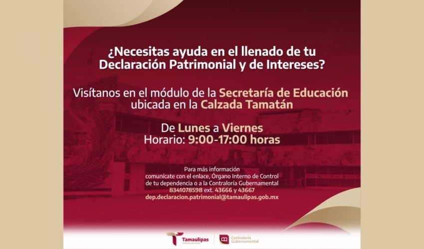 Declaración Patrimonial y de Intereses