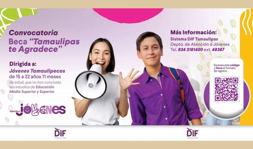 Tramita Beca “Tamaulipas te Agradece”