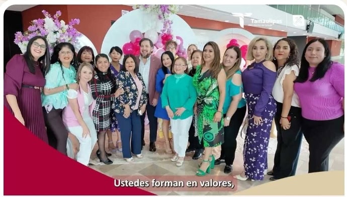 Felicitación del Día de las Madres. Secretario de Educación, Miguel Ángel Valdez García.