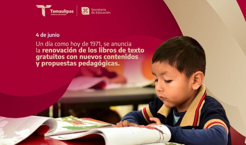 Efeméride – Renovación de los contenidos de los libros de texto gratuitos
