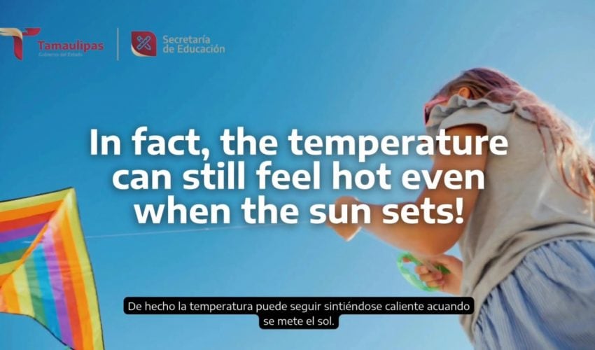 Video: Coordinación de Inglés, denominado “Summer”
