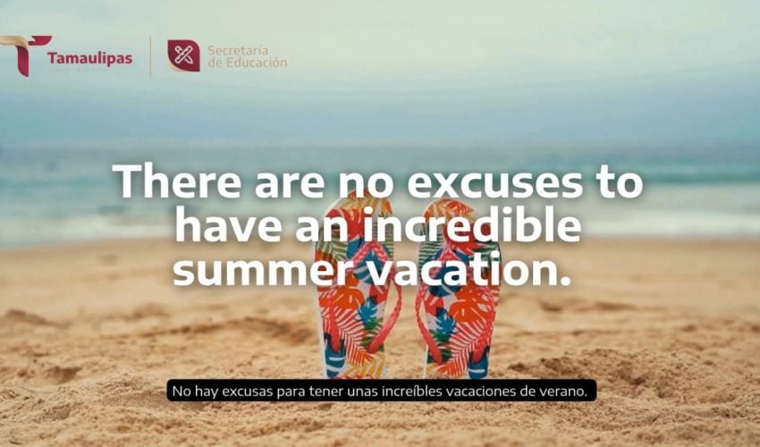 Video: Coordinación de Inglés, denominado “Summer vacation”