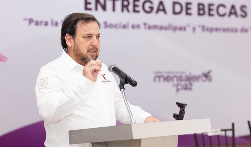 Entrega del segundo pago de becas del ciclo escolar 2024-2025 de los programas “Esperanza de Tamaulipas” e “Inclusión Social en Tamaulipas”.