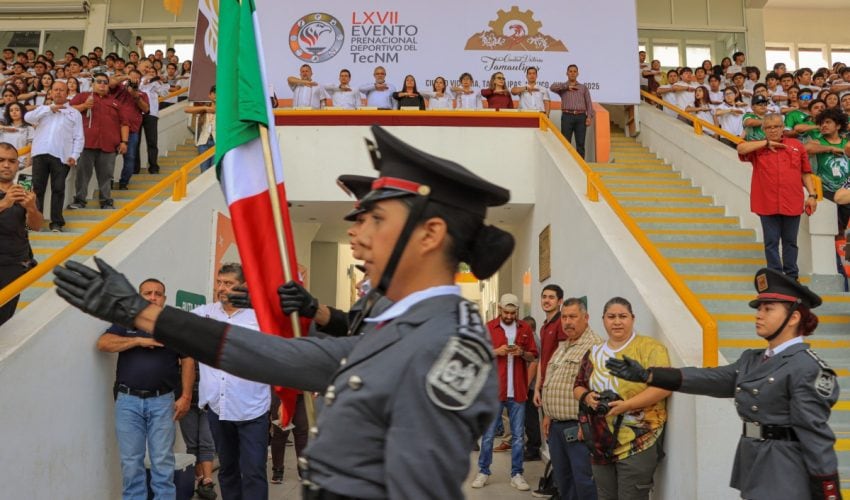 Inauguración del LXVII Evento Prenacional Deportivo del Tecnológico Nacional de México, Región IV