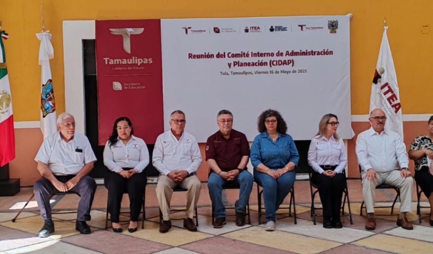 ITEA Tamaulipas llevó a cabo la 1ª Reunión del CIDAP, en el municipio de Tula