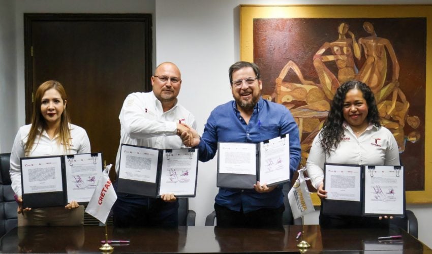 SIPINNA en Tamaulipas, firmó un convenio de colaboración con el CRETAM