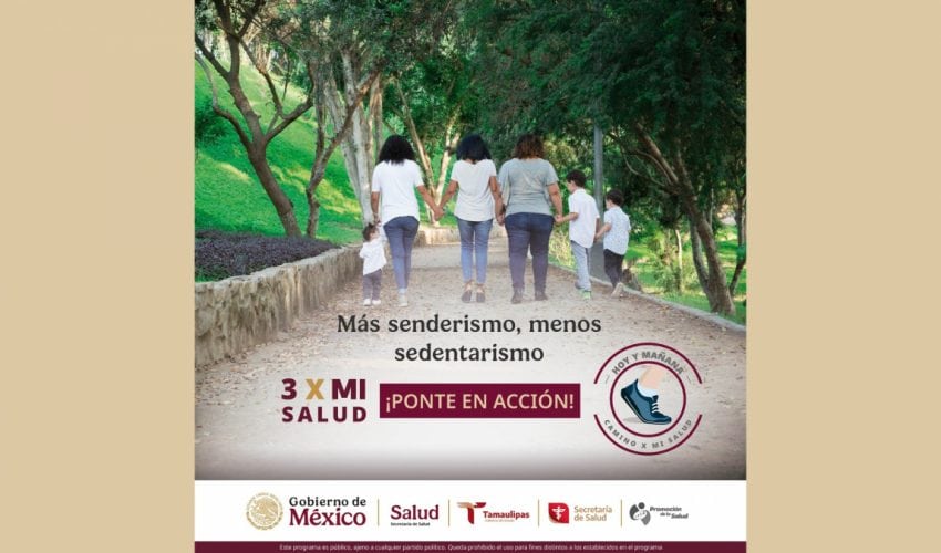 Súmate a la campaña 3 X Mi Salud