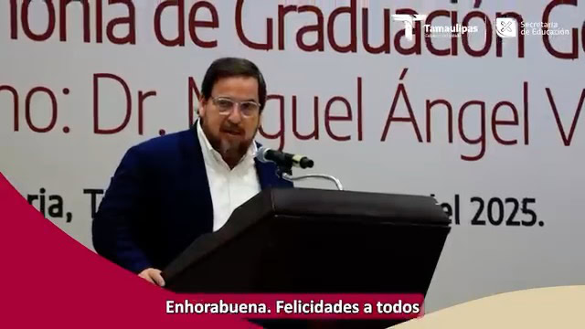 Video: Graduación Generación 2022–2025 del Instituto Tamaulipeco de Capacitación para el Empleo, nombrada “Dr. Américo Villarreal Anaya”