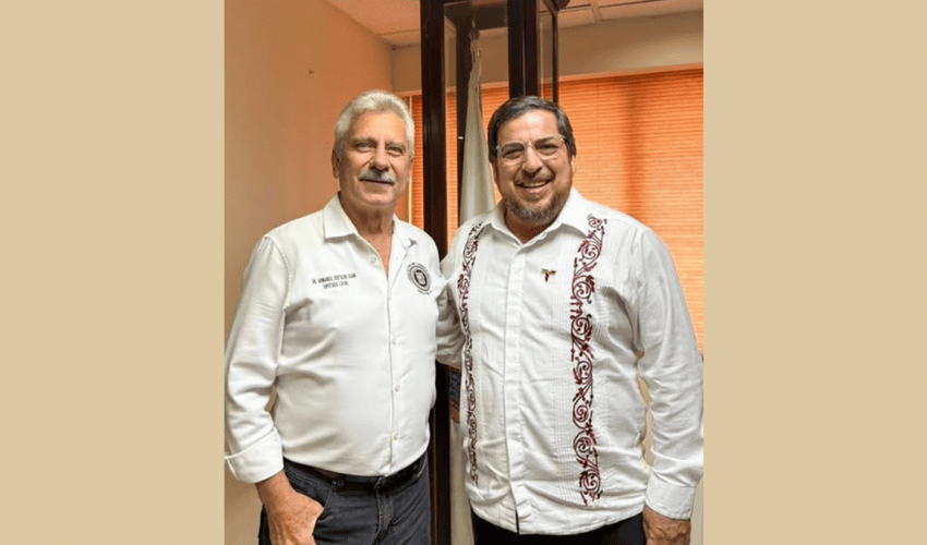 Visita del diputado local Armando Javier Zertuche Zuani
