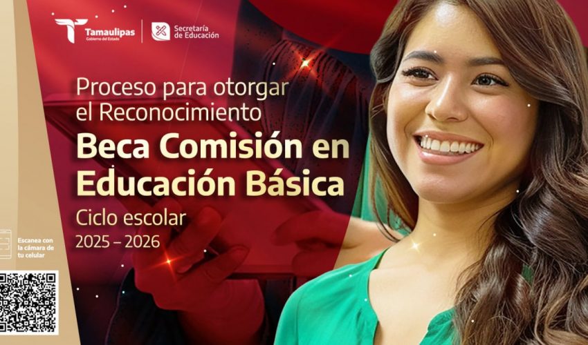 Reconocimiento Beca Comisión en Educación Básica, ciclo escolar 2025-2026