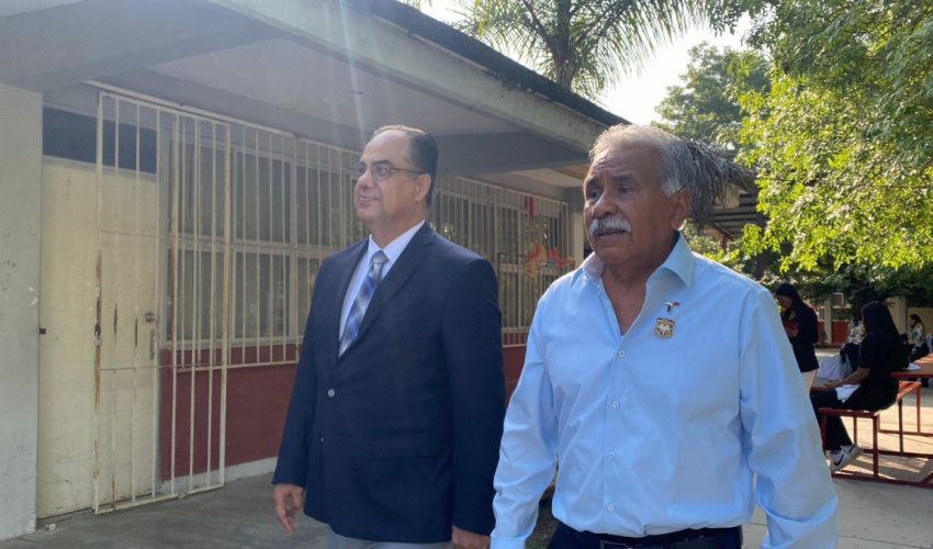 Subsecretario Igor Crespo Solís, visitó instalaciones de la Escuela Normal “Profr. y Gral. Alberto Carrera Torres”, en Jaumave