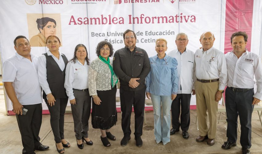 Asamblea Informativa para la entrega de la Beca Universal de Educación Básica “Rita Cetina”