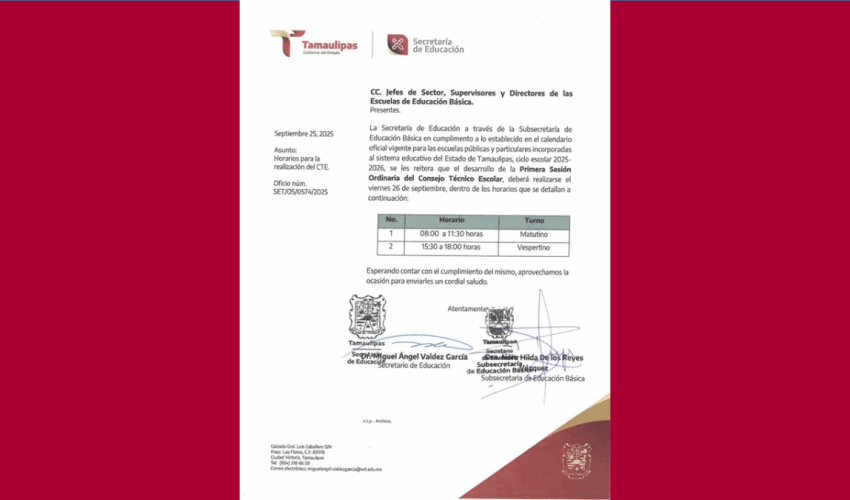 Aviso importante