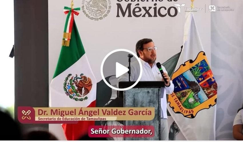 Video: Inauguración CBTIS 302 Reynosa.