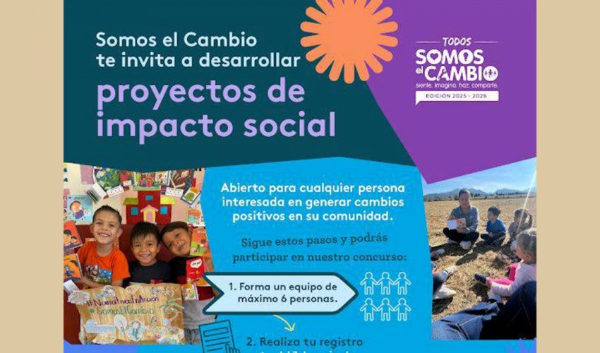 Convocatoria “Todos Somos el Cambio” 2025-2026