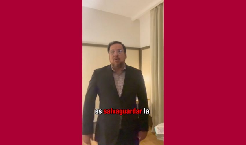 Reel: Mensaje del secretario de Educación de Tamaulipas, Miguel Ángel Valdez García