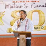 Conmemoración del 80 aniversario de la Escuela Primaria “Matías S. Canales”.